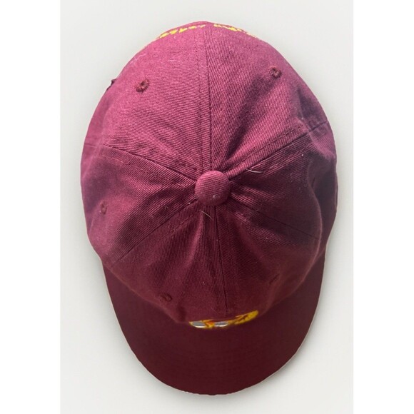 Bel-Air Athletics Burgundy Crest Logo Strapback Hat Cap Adjustable Fresh Prince - Picture 5 of 7